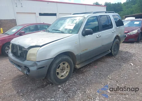 2002 Mercury Mountaineer из США, поврежденный, VIN 4M2ZU66E72UJ07327